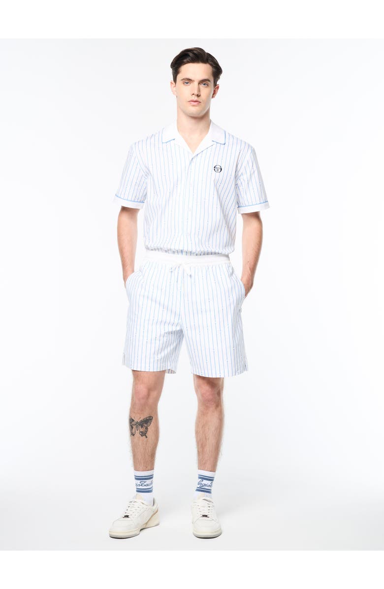 Sergio Tacchini Colonna Cabana Short, Alternate, color, Brilliant White