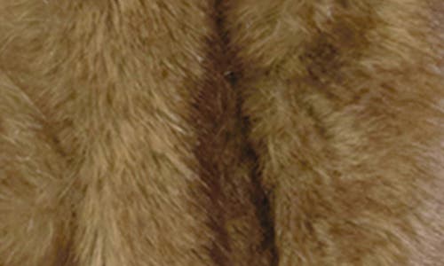 Apparis Ariel Pluche™ Faux Fur Fingerless Gloves In Brown