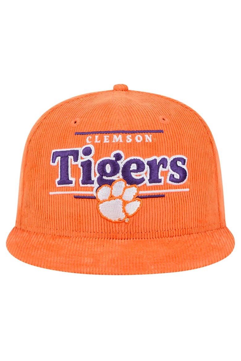 Men's New Era Orange Clemson Tigers Display 9FIFTY Snapback Hat, Alternate, color, Orange