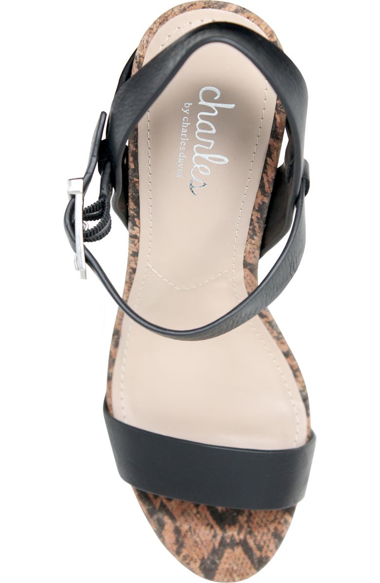 Charles by Charles David Army Wedge Sandal, Alternate, color,