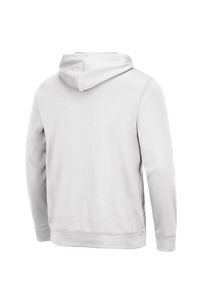 Men's Colosseum White Alabama Crimson Tide Lantern Pullover Hoodie, Alternate, color, White
