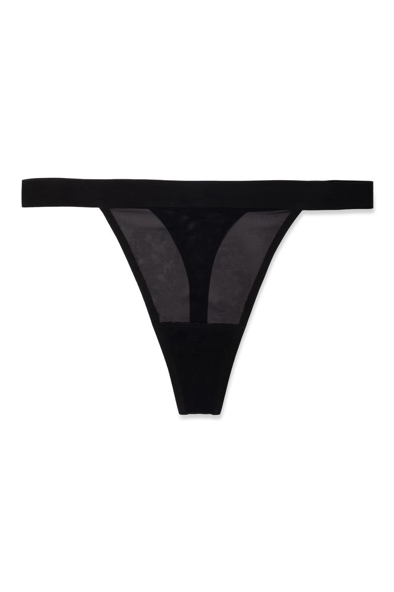 True Zen Thong, Alternate, color, BLACK