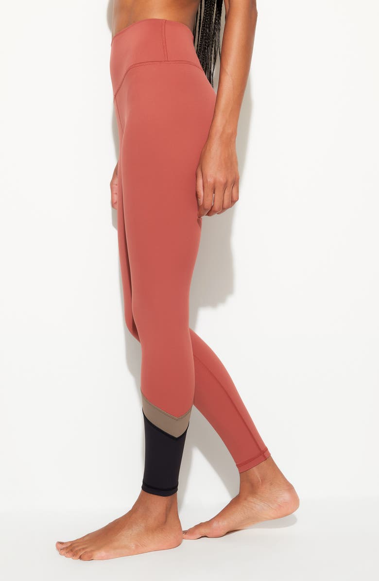Spiritual Gangster Baldwin Ankle Leggings, Alternate, color, Canyon