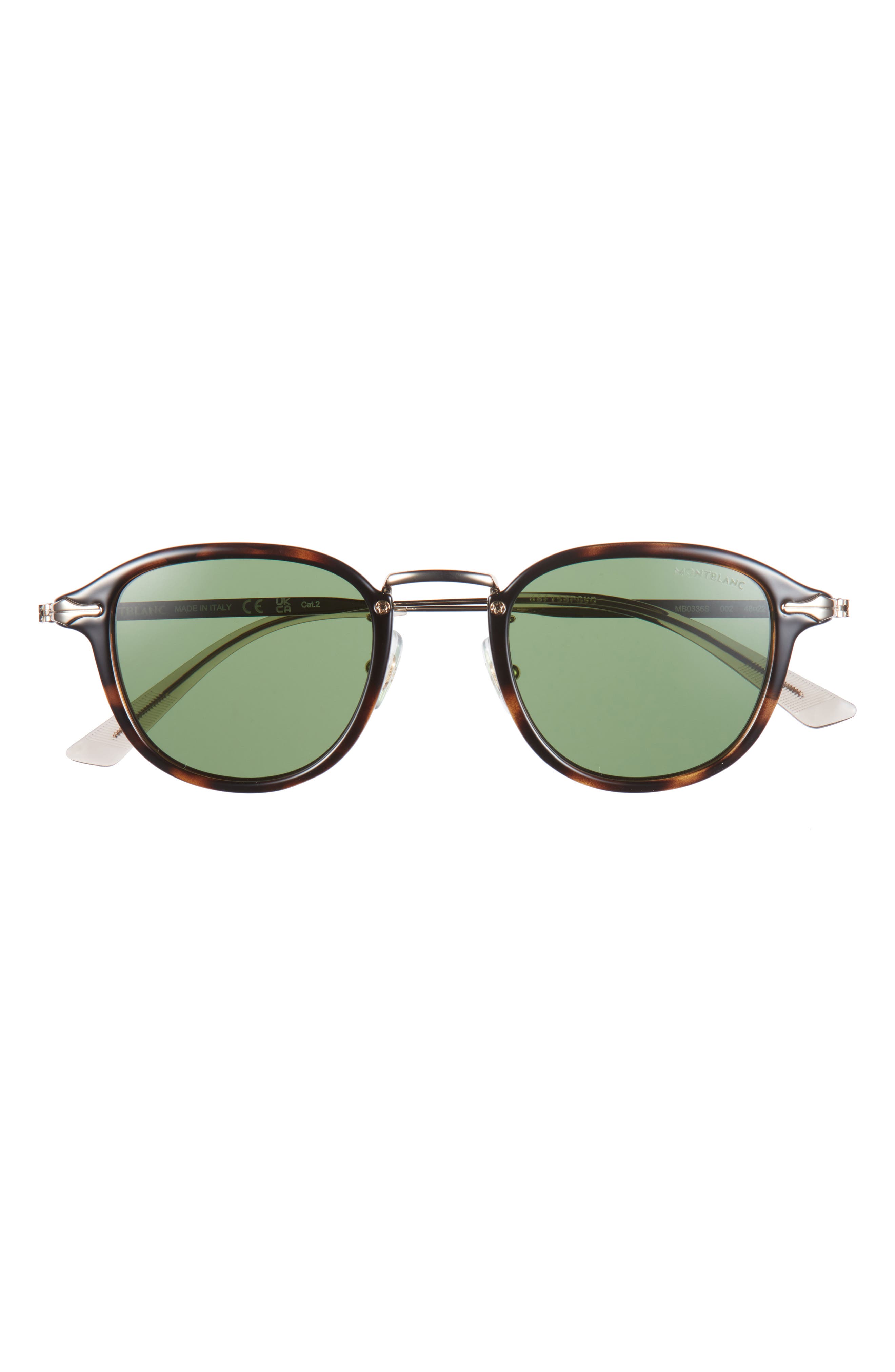 Montblanc 48mm Square Sunglasses