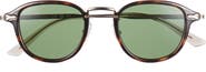Montblanc 48mm Square Sunglasses