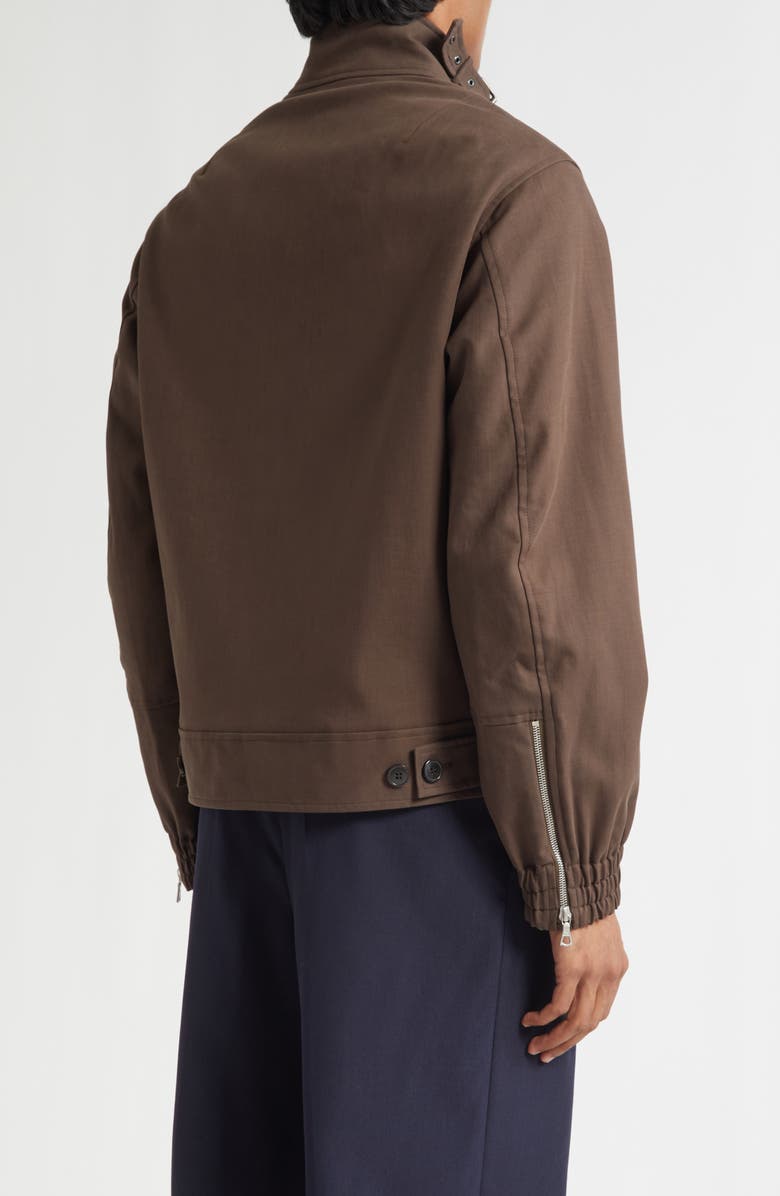 Dries Van Noten Venice Layered Pocket Jacket, Alternate, color, Mud