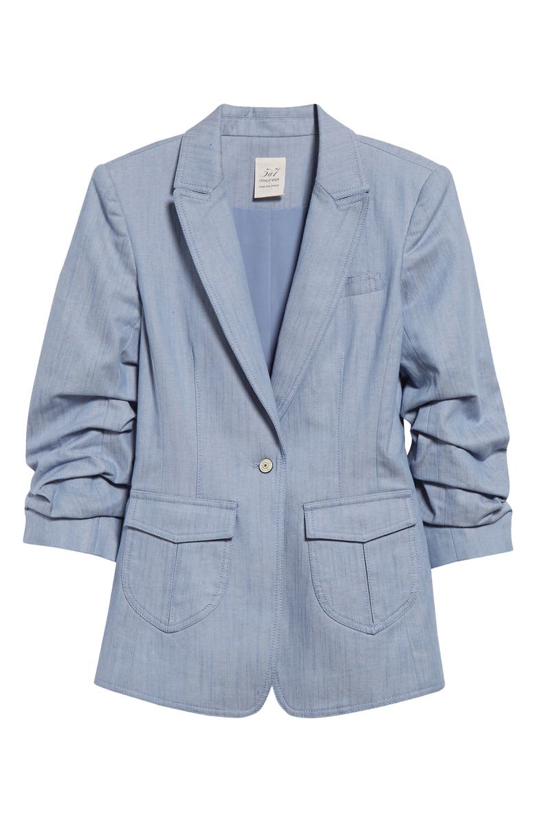 Cinq à Sept Louisa Blazer, Alternate, color, Maritime