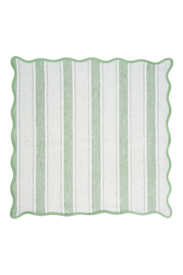 Cabana Set of 4 Napkins, Alternate, color, SEAGRASS