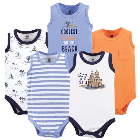 Soft Cotton Sleeveless Bodysuits