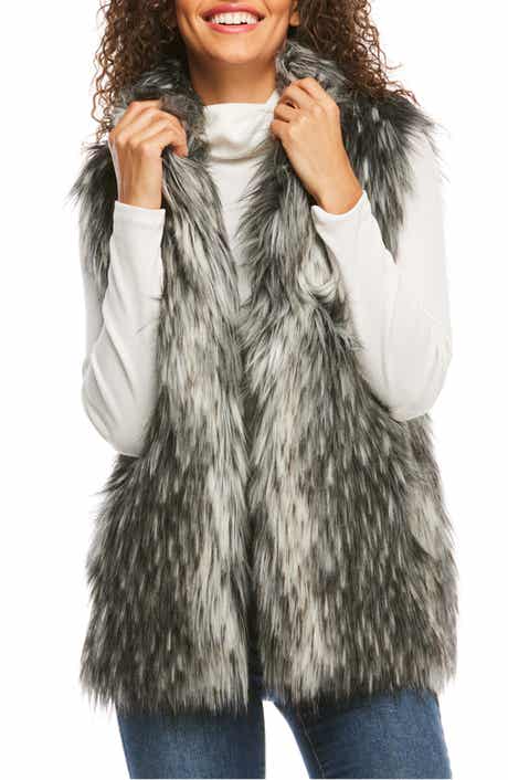 DONNA SALYERS FABULOUS FURS Limited Edition Faux Fur Vest