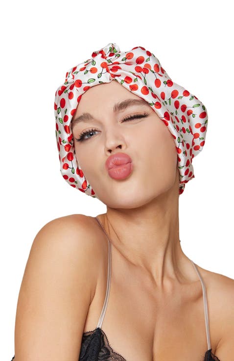 100% Mulberry Silk Sleep Bonnet