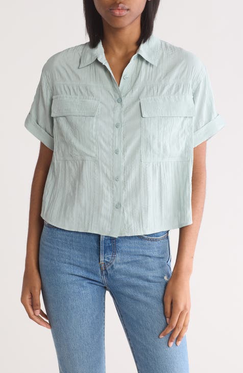 Short Sleeve Button-Up Shirt