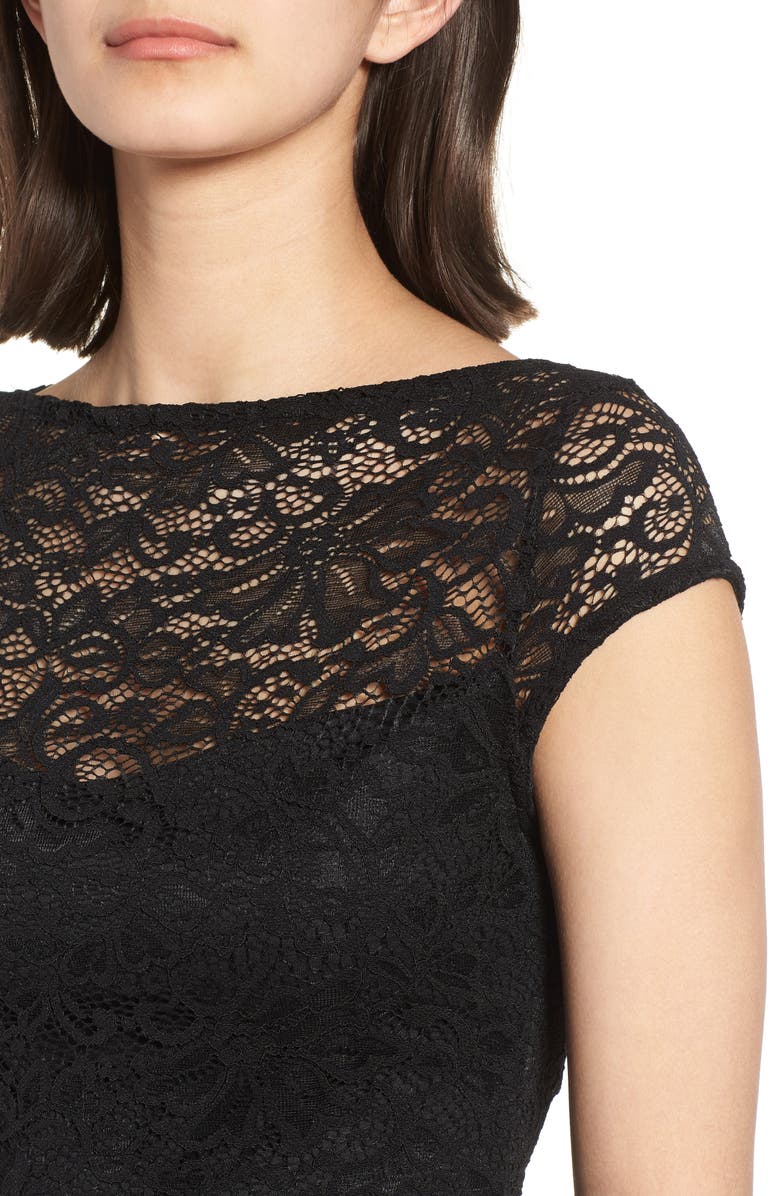 Sentimental NY Lace Romper, Alternate, color, 