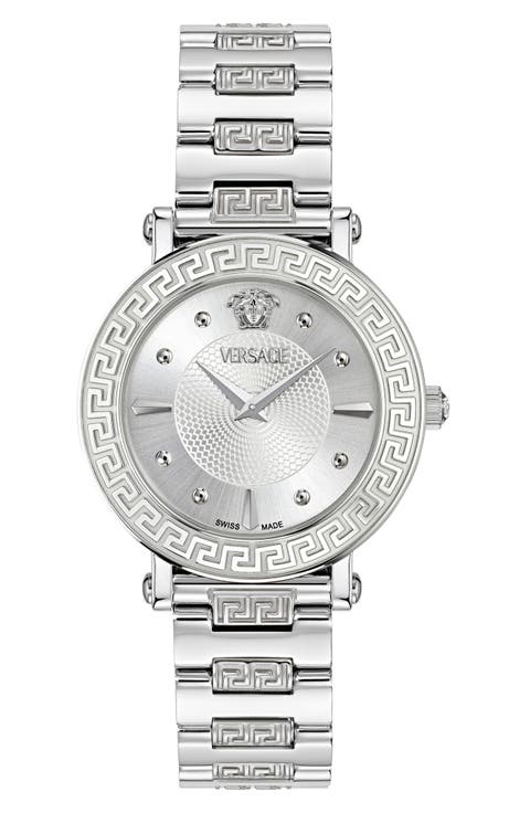 Greca Sphere Bracelet Watch, 35mm