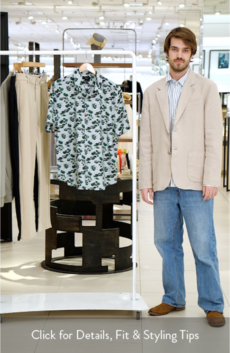 Classic Fit Short Sleeve Button-Up Shirt, sales video thumbnail