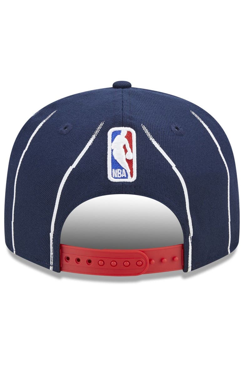 New Era Men's New Era Navy Houston Rockets 2022/23 City Edition Official 9FIFTY Snapback Adjustable Hat, Alternate, color, 