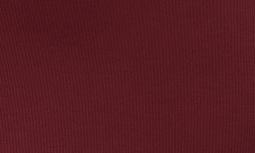Favorite Daughter The Millie Long Sleeve Knit Dress In Burgundy