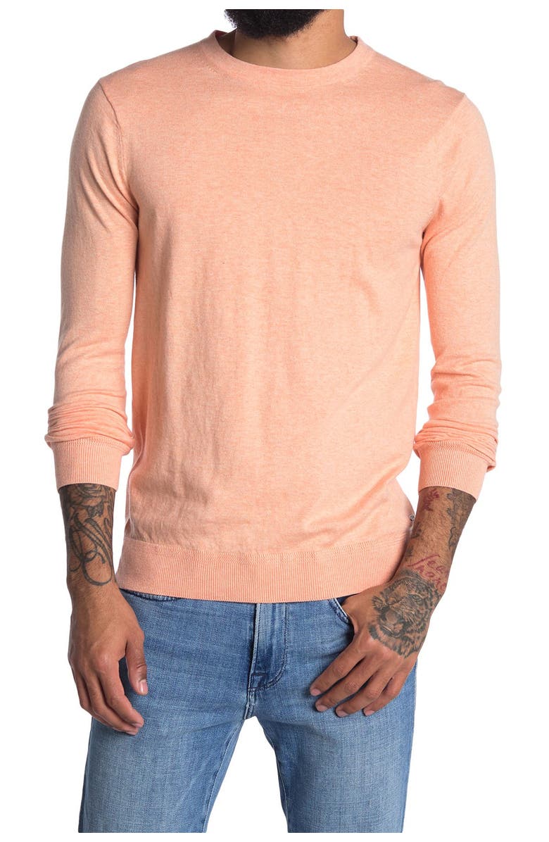 Scotch & Soda Cotton Cashmere Sweater, Main, color, 