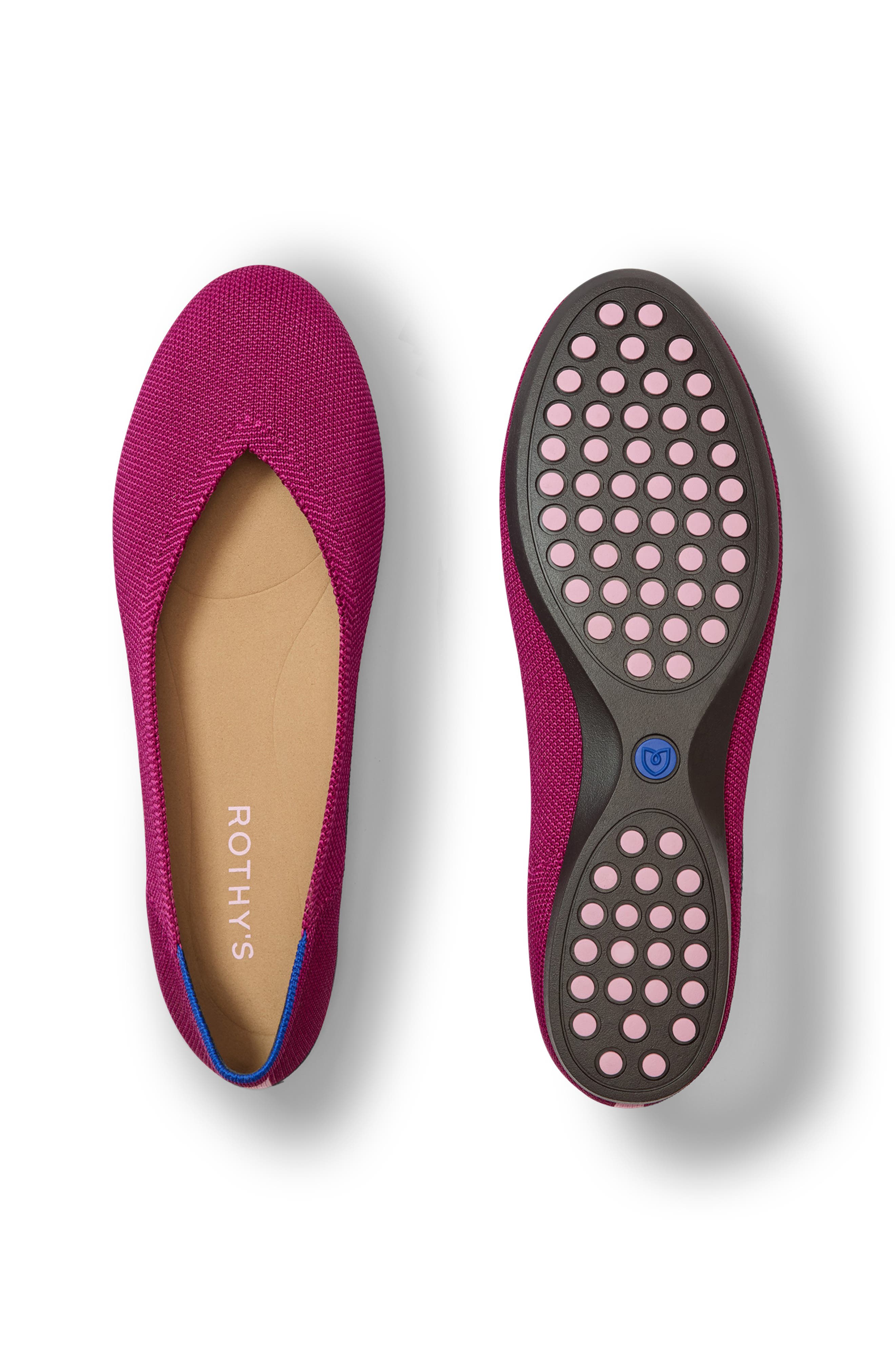 The Daily Ballet Flat, Alternate, color, WILD BERRY
