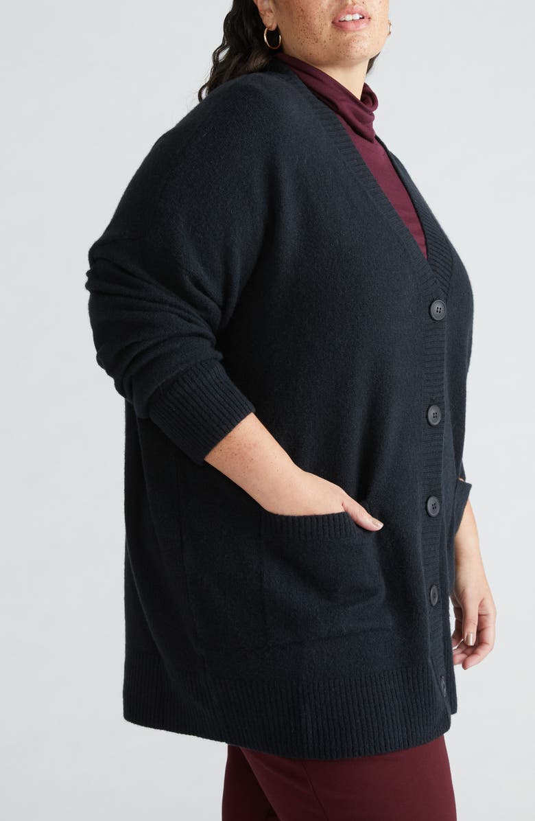 Universal Standard Fuzzy Cardigan, Alternate, color, 