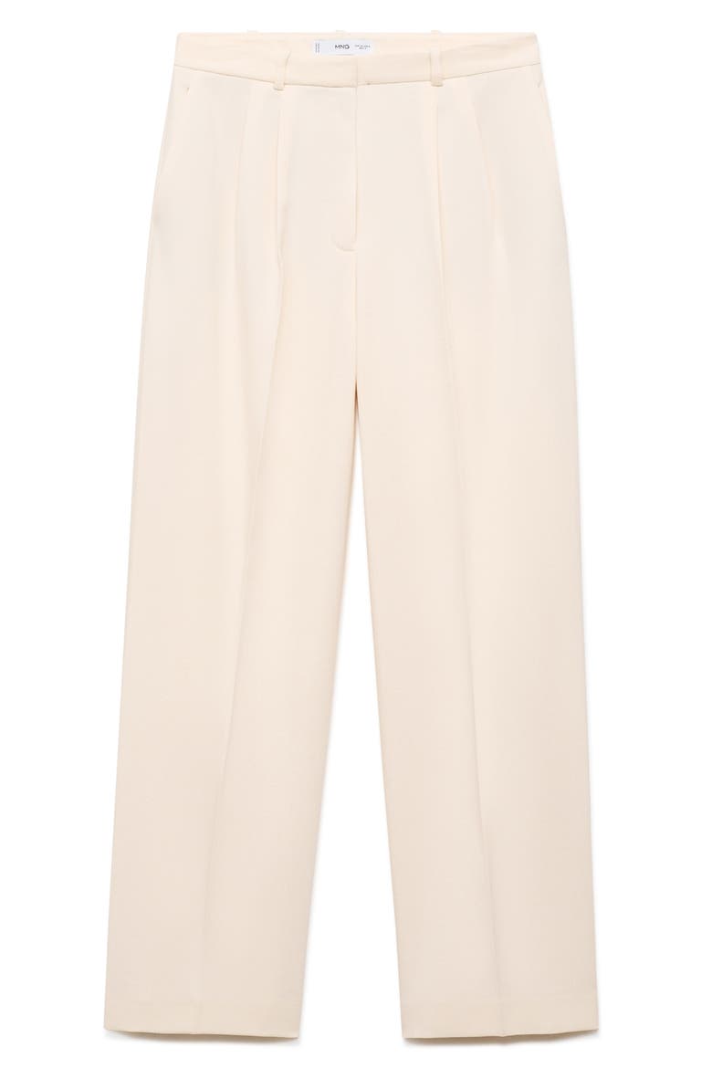 Pleated Straight Leg Pants, Alternate, color, ICE GREY