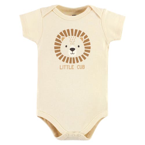 Hudson Baby Soft Cotton Bodysuit Triple Pack