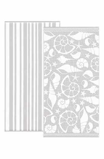 Woven & Weft 2-Pack Assorted Beach Towels