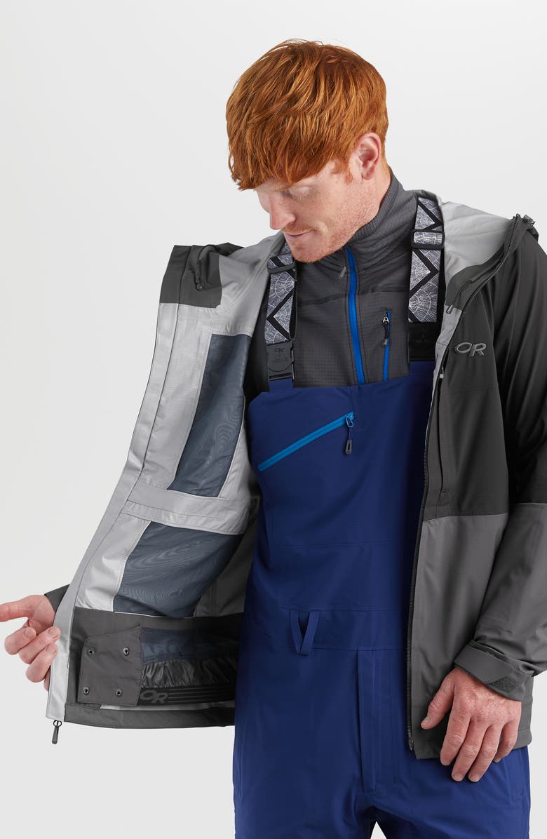 Outdoor Research Men's Carbide Pertex<sup>®</sup> Shield Waterproof Snow Jacket, Alternate, color, 