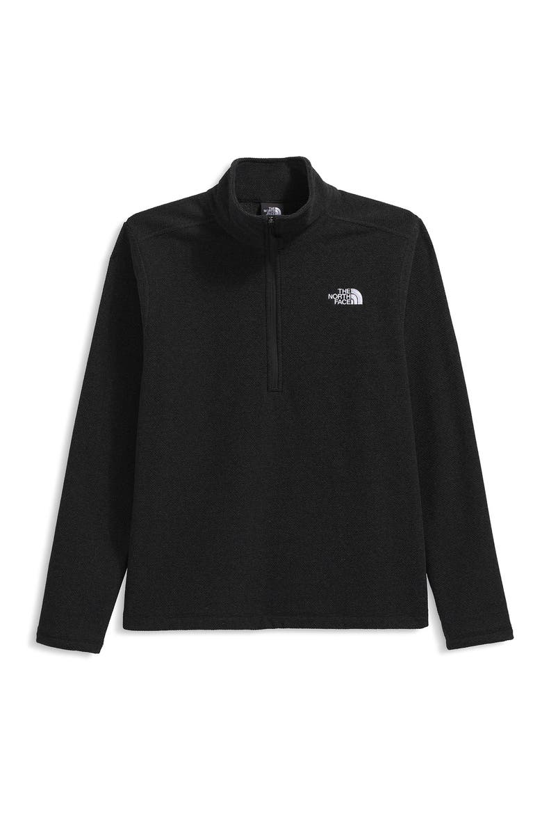 Cap Rock Half Zip Pullover, Alternate, color, TNF BLACK HEATHER
