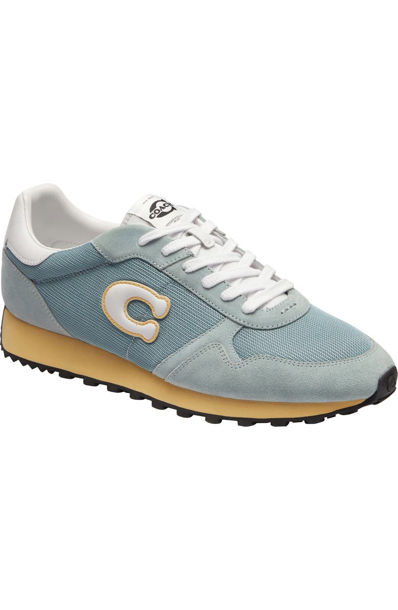 COACH Retro Runner Sneaker, Main, color, Sea Mist/ Optic White