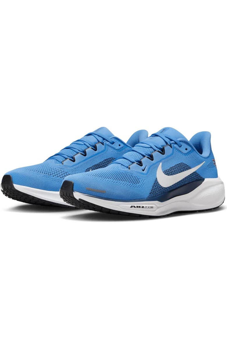 Nike Unisex Nike Light Blue Tennessee Titans Air Zoom Pegasus 41 Sneakers, Alternate, color, Light Blue