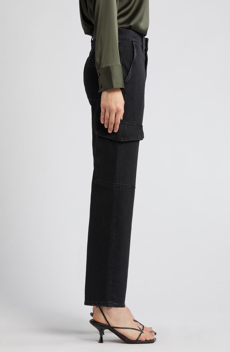 7 For All Mankind Logan Ankle Wide Leg Cargo Jeans, Alternate, color,