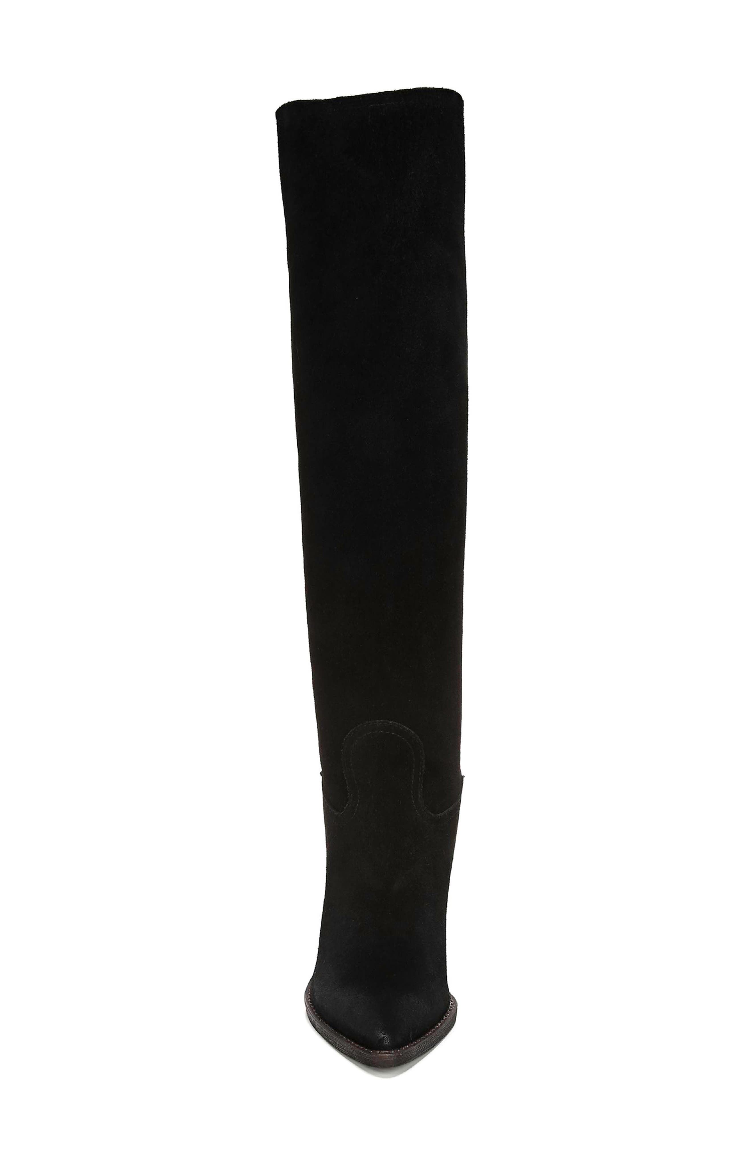 Sam Edelman Indigo Pointed Toe Knee High Boot, Alternate, color, 