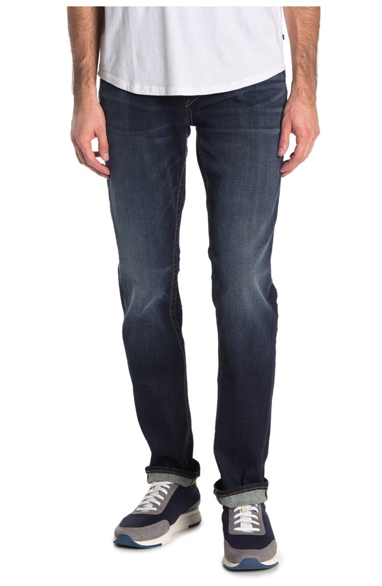 True Religion Brand Jeans Rocco Relaxed Skinny Jeans, Alternate, color,