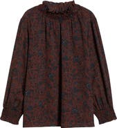 SUGARLIPS Kalida Ruffle Collar Top