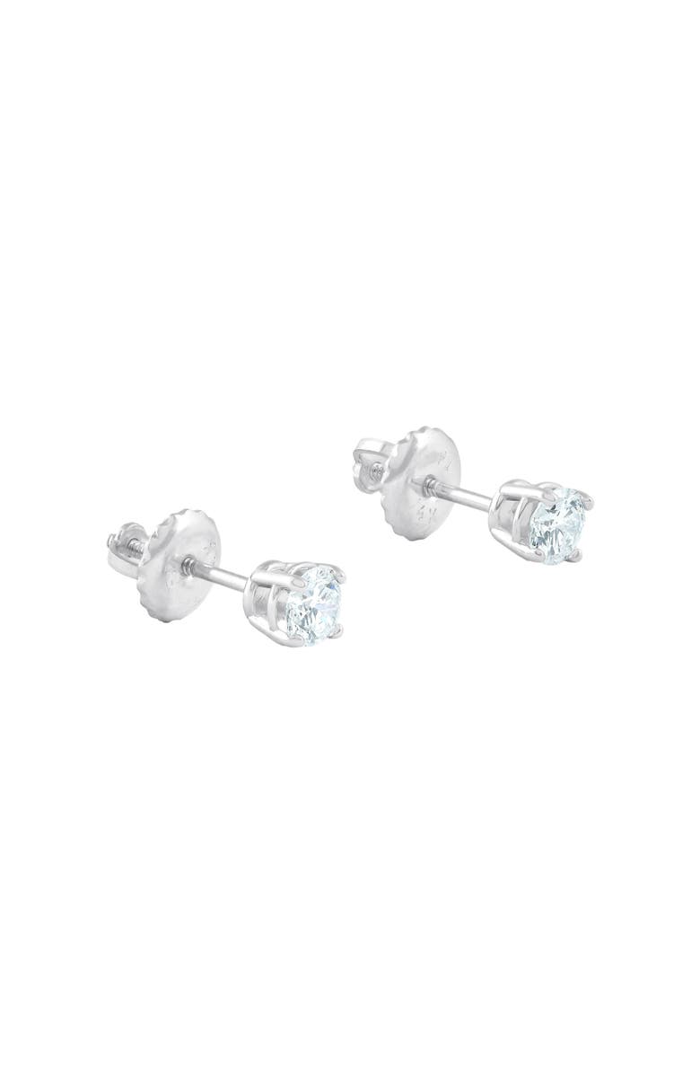 Bliss Diamond 3/8 Ct TDW 14k Gold Lab Grown Diamond Studs Screw Back Earrings, Alternate, color, 