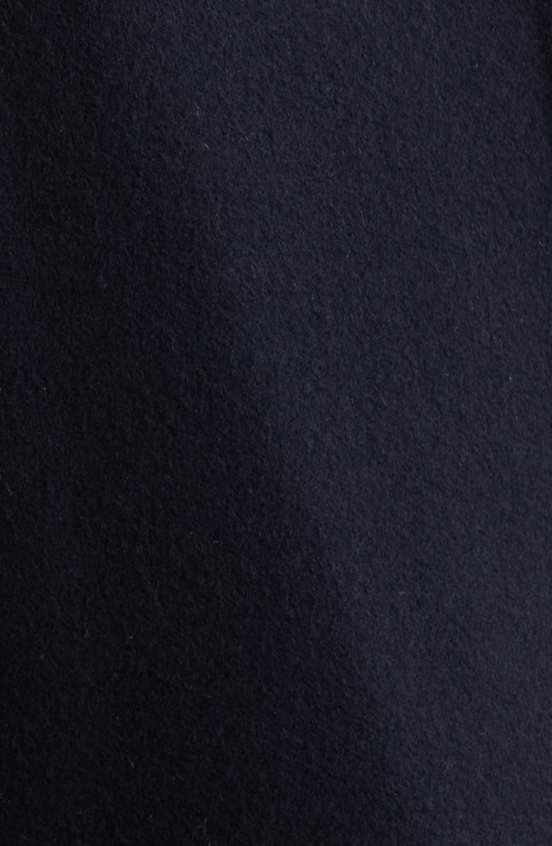 Theory Double Breasted Wool & Cashmere Coat, Alternate, color, New Navy