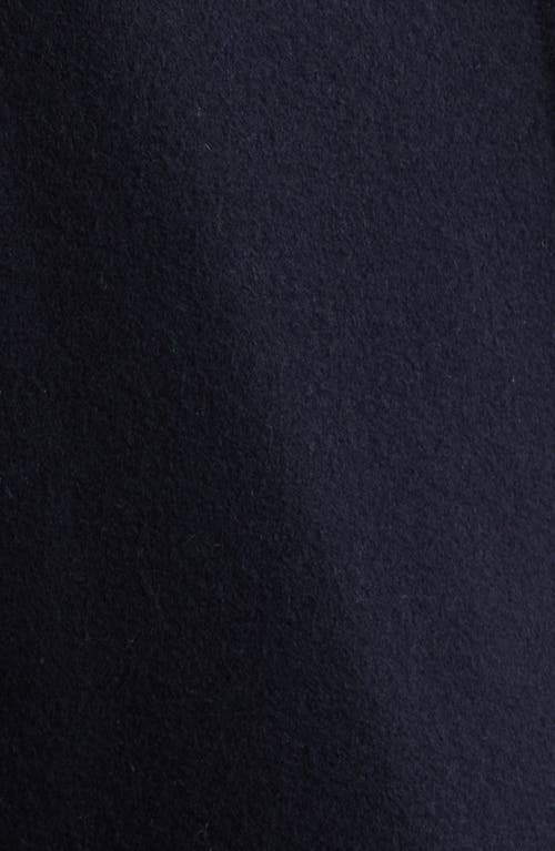 Theory Double Breasted Wool & Cashmere Coat In Blue