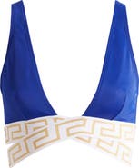 Versace La Greca Bikini Top