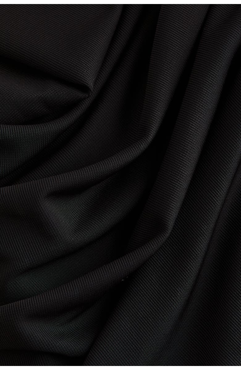 H&M Draped Strappy Top, Alternate, color, Dark Brown