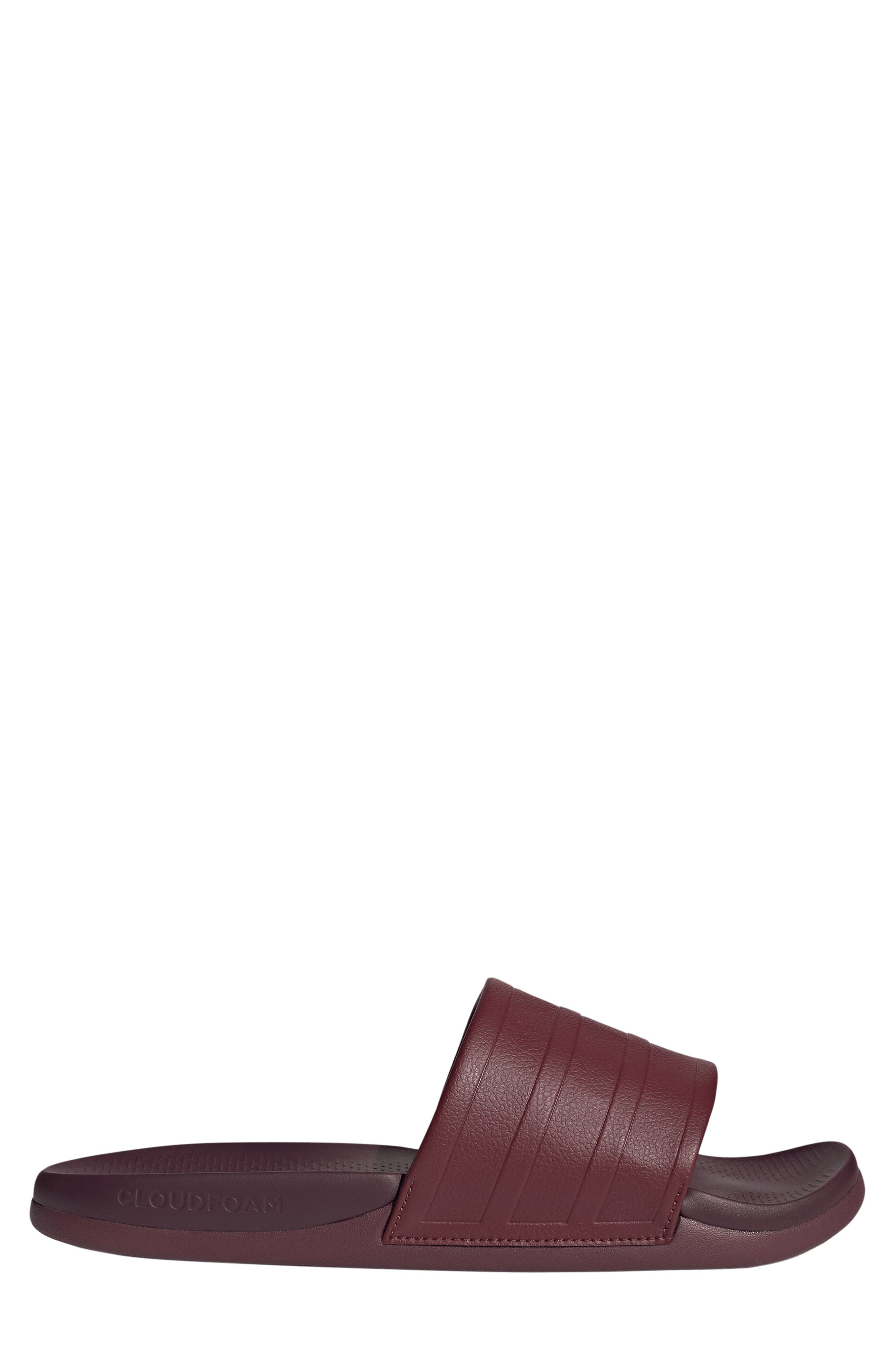 Adilette Comfort 2.0 Slide Sandal, Alternate, color, SHADOW RED/ SHADOW RED/ MAROON