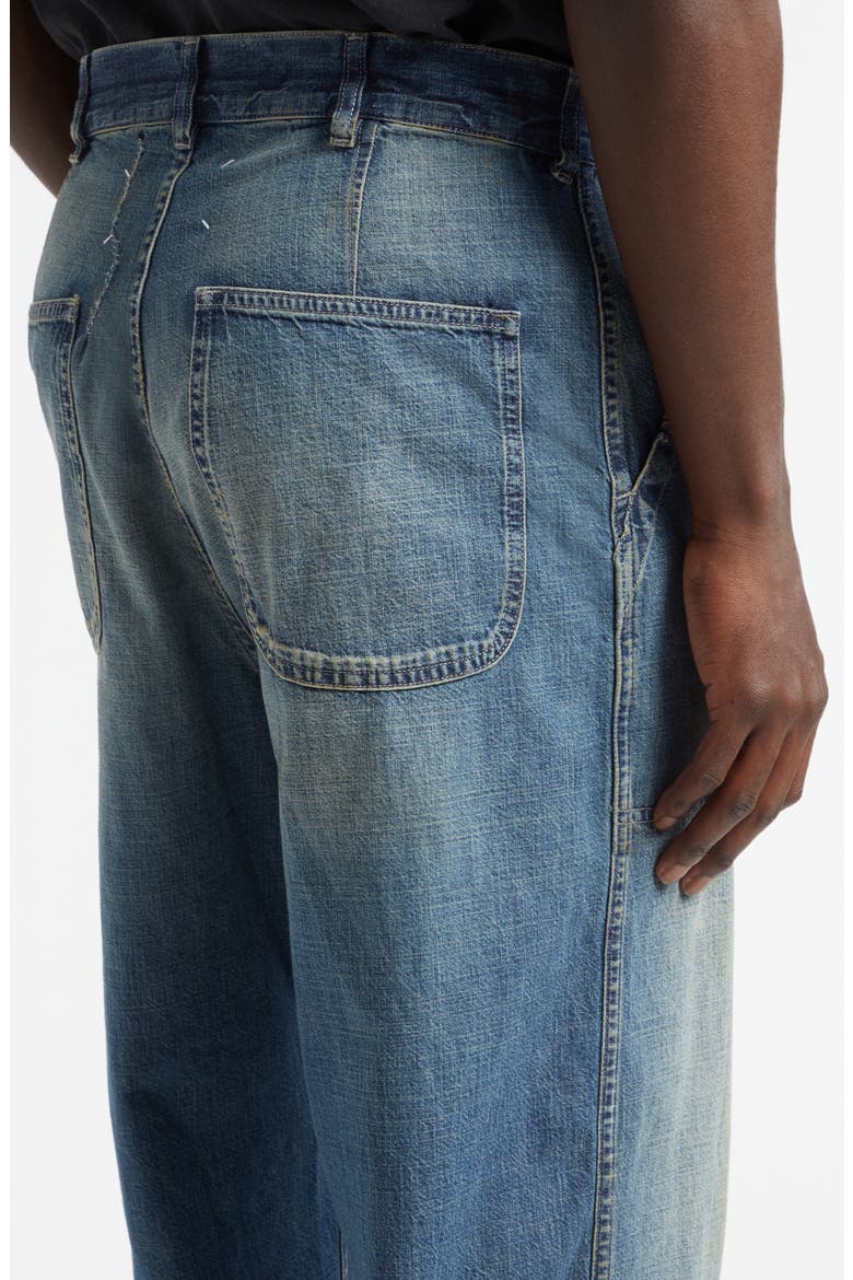 Wide Leg Jeans, Alternate, color, WASHED BLUE