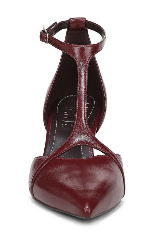 27 Edit Naturalizer Ezlyn T-strap Pointed Toe Pump In Red