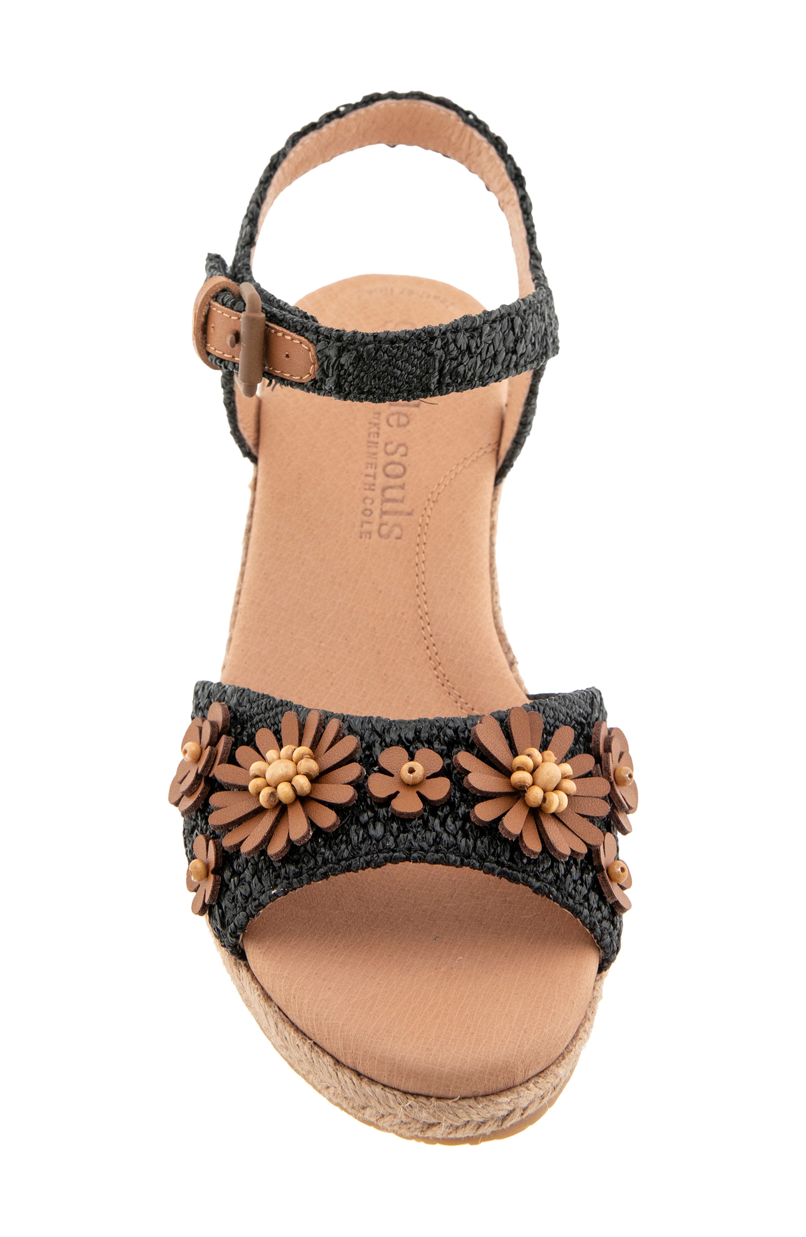 Gentle Souls Gibson Espadrille Ankle Strap Platform Wedge Sandal, Alternate, color, 