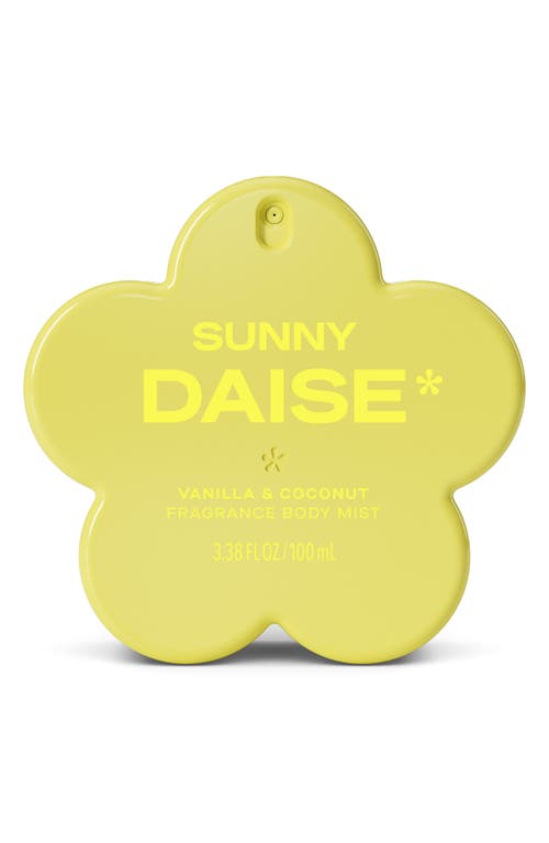 Daise Lowkey  Fragrance Body Mist In Yellow