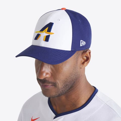 Men's New Era  White/Navy Houston Astros 2025 City Connect 9FORTY M-Crown Adjustable Hat