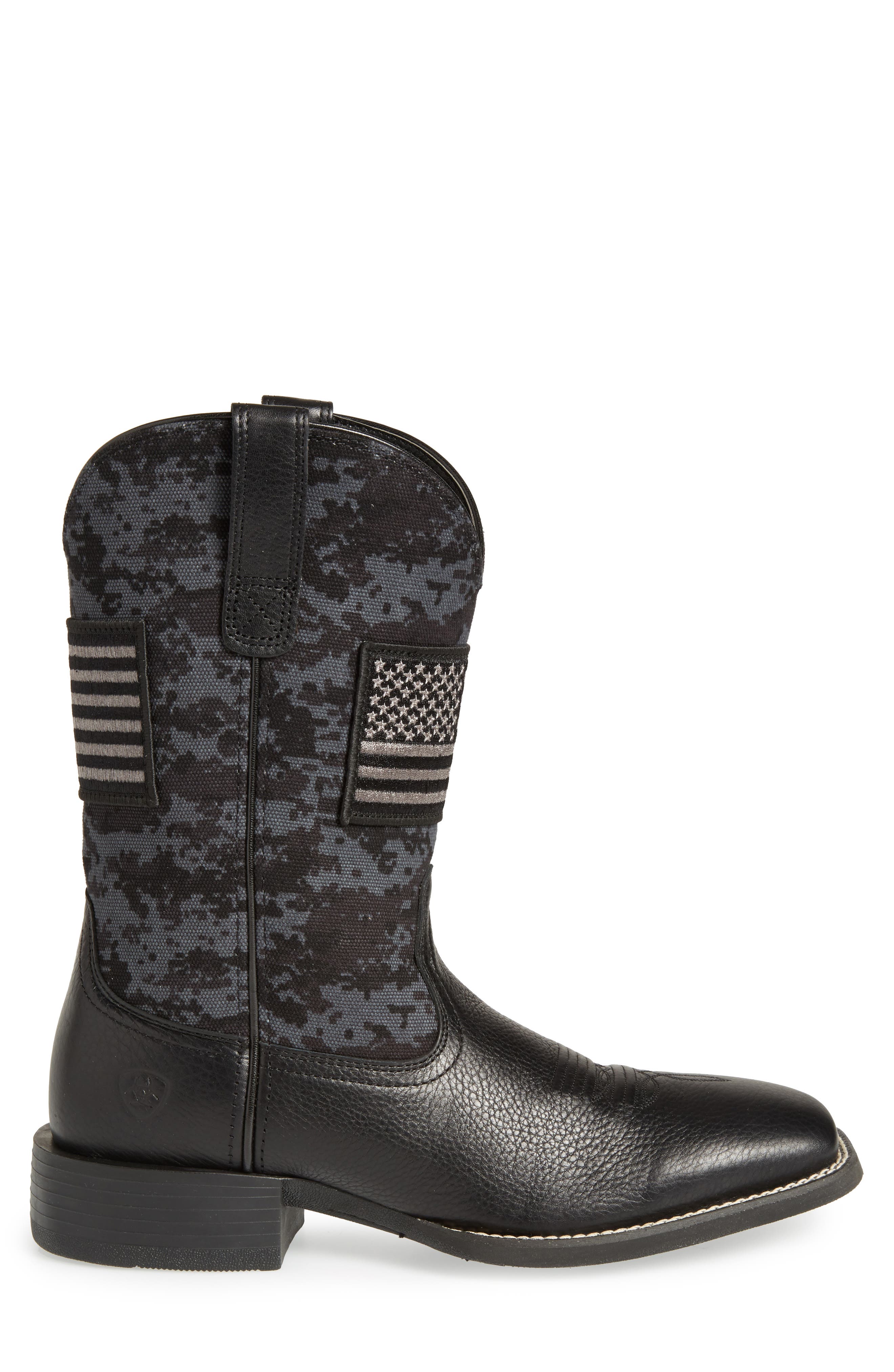 Ariat Sport Patriot Cowboy Boot, Alternate, color, 
