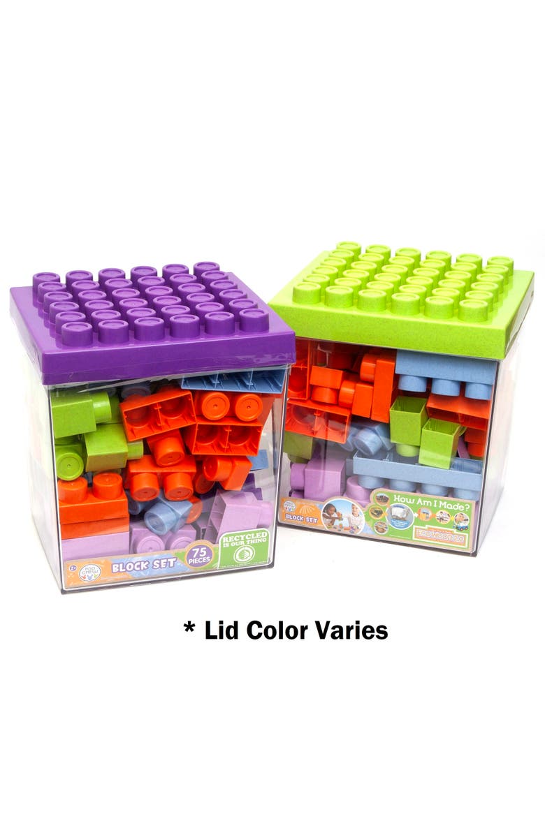 Roo Crew Block Set 75 Pieces Building Activity Set, Alternate, color, 