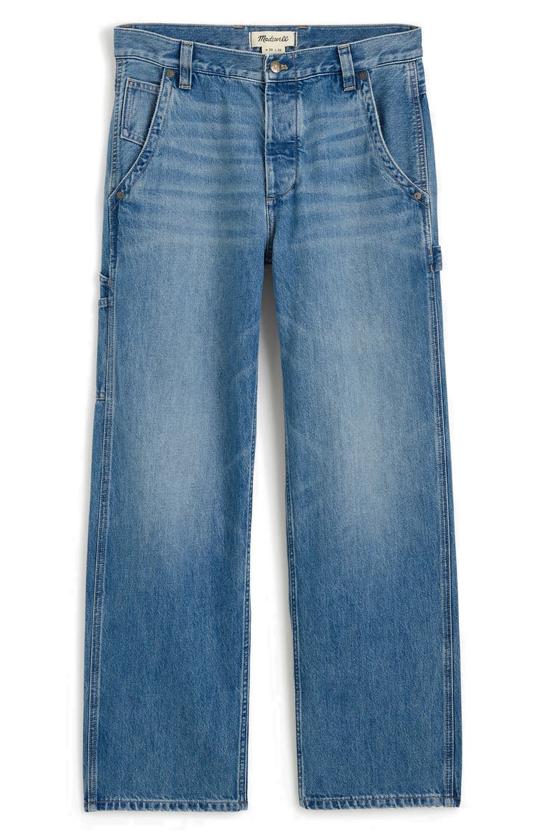 Madewell Carpenter Jeans, Alternate, color, Elko Wash
