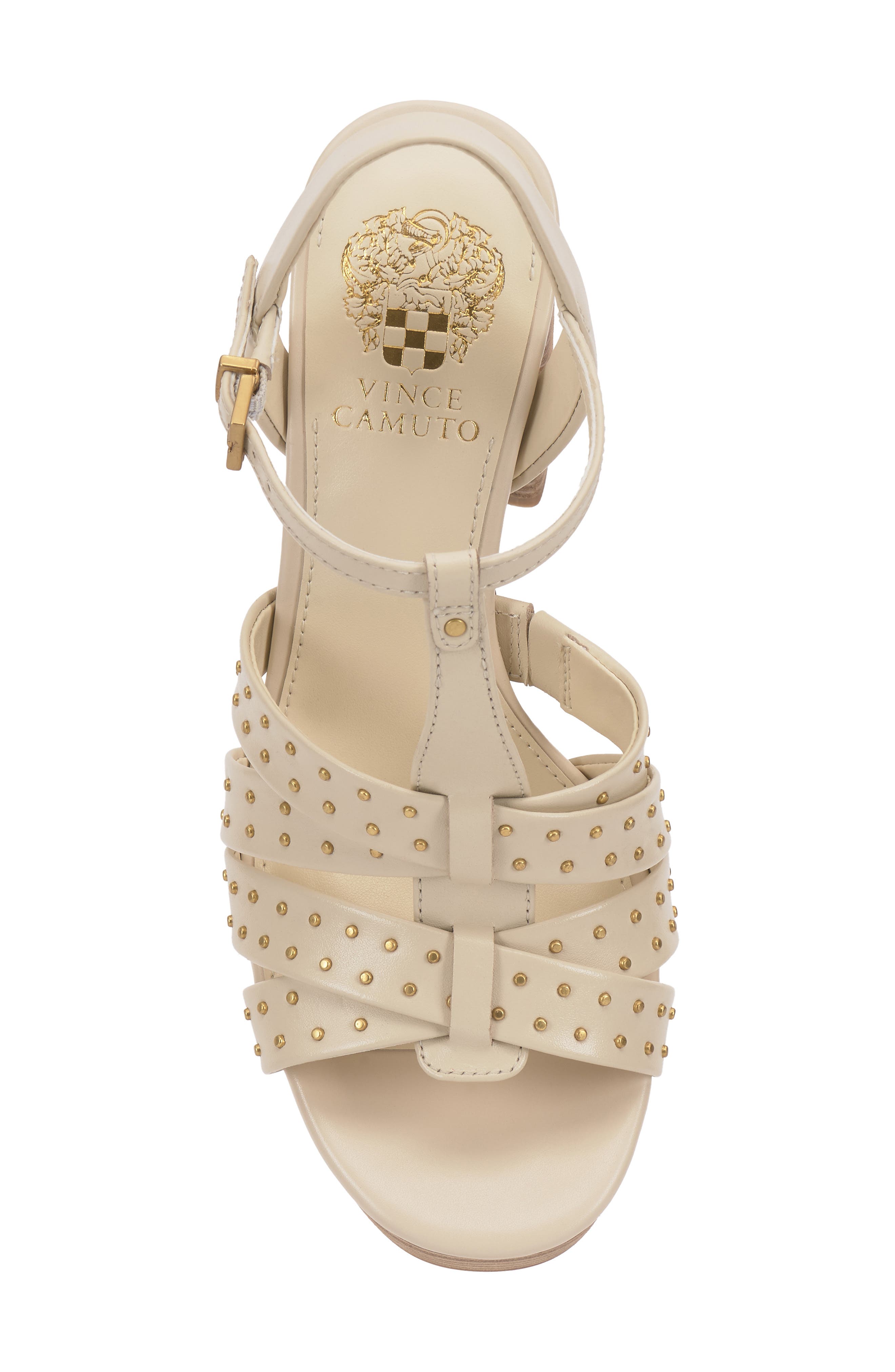 Vince Camuto Palton Slingback Platform Sandal, Alternate, color, Panna Creme